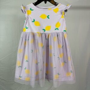 Hanna Andersson Lemon Squeeze on Orchid Hush Size 2T
